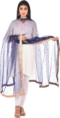 YOUTHQUAKE Net Embellished Women Dupatta
