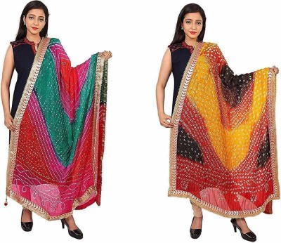 Balsam Creations Art Silk Embellished Women Dupatta