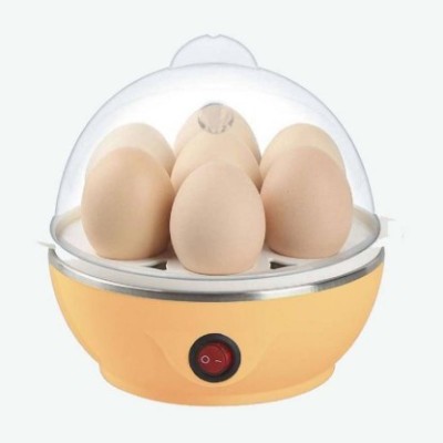 Shopeleven Egg Boiler Electric Automatic Off 7 Egg Poacher for Steaming, Cooking, Boiling and Frying XSa11 EK-11 Egg Cooker(Multicolor, 7 Eggs)