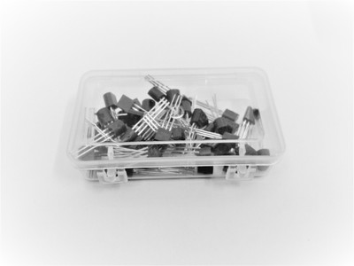 KTC CONS LABS 50 Pcs 2N3904 TO-92 40V 0.2A Plastic-Encapsulate Power Transistor Electronic Components Electronic Hobby Kit