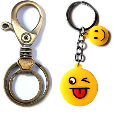 ShopTop Hook and Smiley keychain for bikers Key Chain