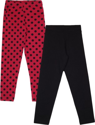 Plum Tree Indi Legging For Girls(Multicolor Pack of 2)