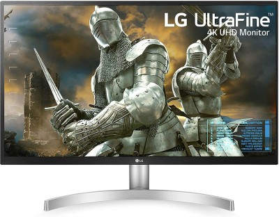 LG 27 inch 4K Ultra HD IPS Panel White Colour Monitor (27UL500)(Response Time: 5 ms, 60 Hz Refresh Rate)