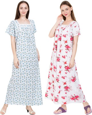 SDGP Women Nighty(Blue, Red)