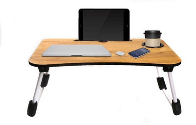 Pramukh Enterprise Solid Wood Study Table(Free Standing, Finish Color - wood, Pre-assembled)