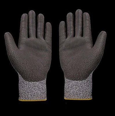 Meron cut-5 Nylon  Safety Gloves(Pack of 1)