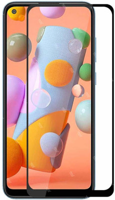 HOBBYTRONICS Edge To Edge Tempered Glass for SAMSUNG GALAXY A11(Pack of 1)