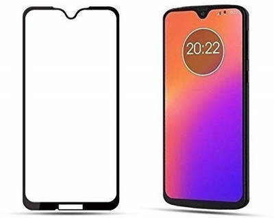 BRENZZ Edge To Edge Tempered Glass for Moto E7 Plus(Pack of 1)