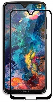 AKSHUD Edge To Edge Tempered Glass for Moto E7 Plus(Pack of 1)