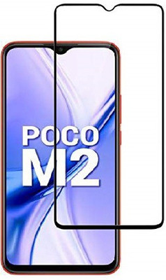 XRENGTH Edge To Edge Tempered Glass for Poco M2(Pack of 1)