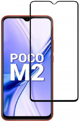 XRENGTH Edge To Edge Tempered Glass for Poco M2(Pack of 1)