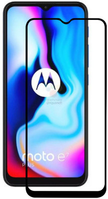 VAlight Edge To Edge Tempered Glass for MOTOROLA MOTO E7 PLUS(Pack of 1)