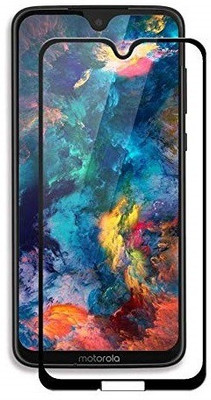 BRENZZ Edge To Edge Tempered Glass for Moto E7 Plus(Pack of 1)