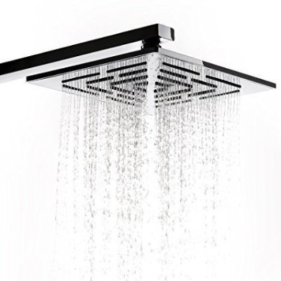 Altroz Super Heavy SS Ultra Slim Amaze Rain Shower Head 10x10 With 18 Arm Shower Head