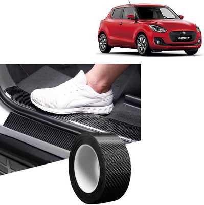 aksmit Anti-Scratch sill/Step Decoration Tape 5 meter balck For Swift_SD869 Door Sill Plate