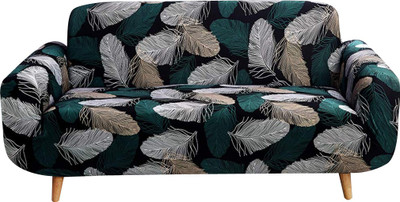 HOUSE OF QUIRK Polyester Plain 4 Seater Sofa Cover(Multicolor Pack of 1)