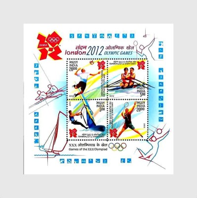 Phila Hub 2012-London 2012 Olympic Games-MINIATURE SHEET MNH Stamps(4 Stamps)