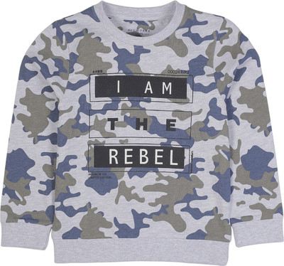 Plum Tree Full Sleeve Printed Boys Sweatshirt