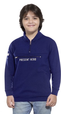 MANIAC Full Sleeve Printed Boys Sweatshirt