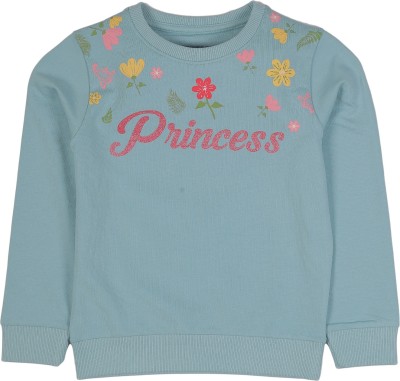 Plum Tree Full Sleeve Printed Girls Sweatshirt