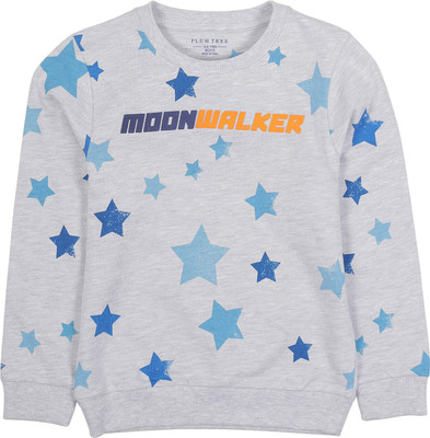 Plum Tree Full Sleeve Printed Boys Sweatshirt