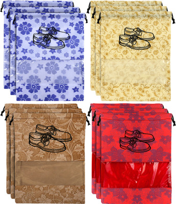 KUBER INDUSTRIES Shoe Pouch(Multicolor)