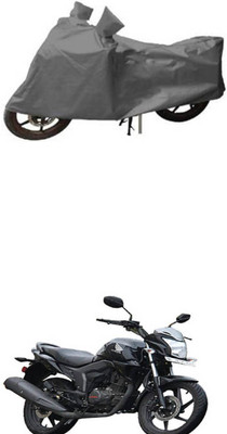 RONISH Two Wheeler Cover for Honda(CB Trigger, Grey)