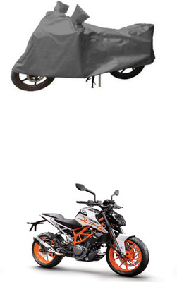 RONISH Two Wheeler Cover for KTM(Duke 390, Grey)