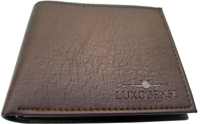 LUXOBENSE Men Maroon Artificial Leather Wallet(9 Card Slots)