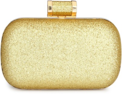 Divastri Party Gold, Beige  Clutch