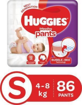 Huggies Wonder Pants diapers - S (86 Pieces) - S(86 Pieces)