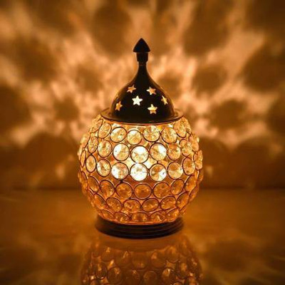 ADIYOGI Brass (Pack of 2) Table Diya(Height: 6 inch)