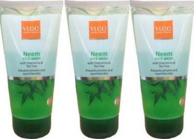 VLCC COMBO KIT NEEM FACE WASH (3 * 150 ML  (450 ml) Face Wash(450 ml)