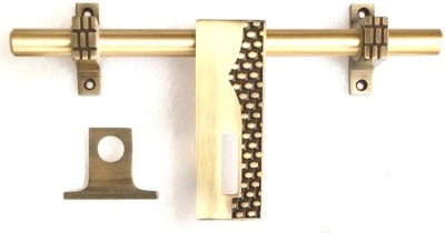 Alix 139 Aldrop, Fancy Aldrop, Door Aldrop, Aldrop for Door, Door Fittings Kit, Door Accessories, Door Kit (10 Inch, 16 mm Rod Dia, Finish : Antique Brass) Zinc, Stainless Steel Door Handle(Yellow Pack of 1)