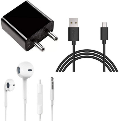 Alpha Transfer Wall Charger Accessory Combo for Xiomi, Mi, Xiaomi Redmi 5A, Xiaomi Redmi Note 4, Redmi note 5 pro, note 6 pro(Black)