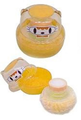Elecsera Powder Puff For Baby(Yellow)