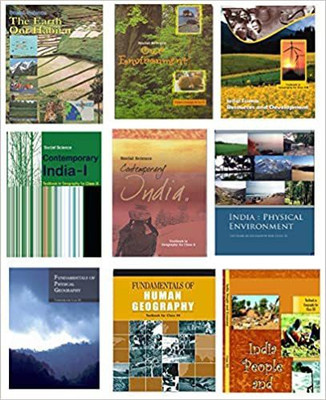 NCERT Textbooks Geography 6th To 12th In English Medium(Geography ) Combo Set (9 Booklets)(un known binding, ncert)