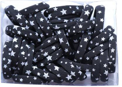 SHD COLLECTIONS Rubberbands Everyday Wear Hair Ties Ponytail Elastic Soft & Strong No Metal for Women/Girls Rubber Band Rubber Band(Pack of 30)
