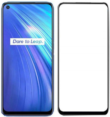 BeeVault Edge To Edge Tempered Glass for Realme 7i(Pack of 1)