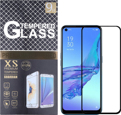 ambera Edge To Edge Tempered Glass for Oppo A53(Pack of 1)