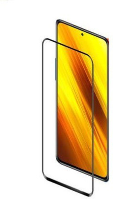 LIKEDESIGN Edge To Edge Tempered Glass for Poco X3(Pack of 1)