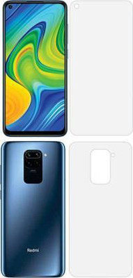 FIRST IMPRESSION Front and Back Tempered Glass for Mi Note 9(Pack of 2)