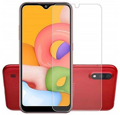 HQ Protection Tempered Glass Guard for Samsung Galaxy A01(Pack of 1)