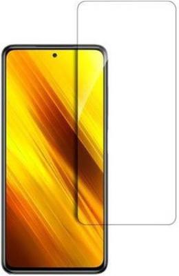 LIKEDESIGN Tempered Glass Guard for Poco X3(Pack of 1)