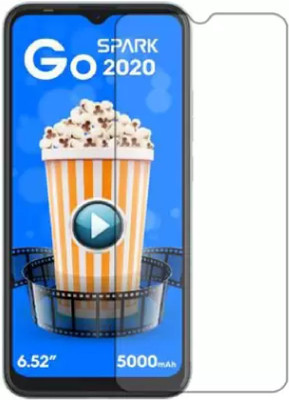 ISAAK Tempered Glass Guard for Tecno Spark Go 2020(Pack of 1)