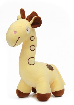 TOYTALES High Quality Hugable Cute Henry Giraffe Stuffed Animal Soft Plush Toy for Kids/Boys/Girls/Best Birthday Gift  - 35 cm(Yellow)