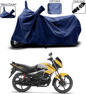 SEBOMGO Waterproof Two Wheeler Cover for Hero(Passion Pro TR, Blue)