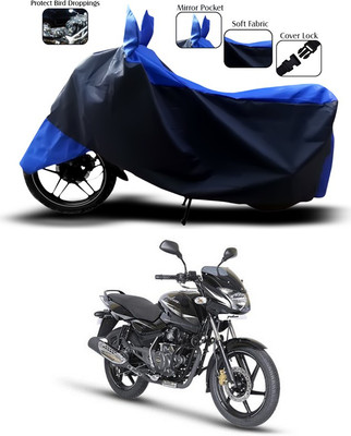 SEBONGO Two Wheeler Cover for Bajaj(Pulsar 150, Blue)