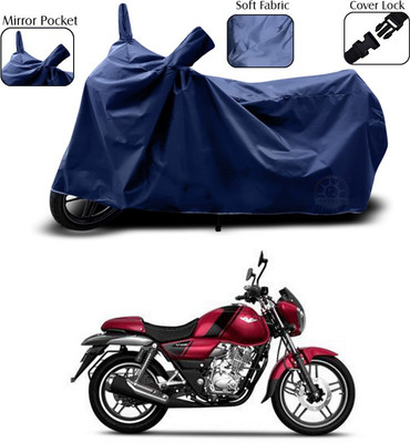 SEBONGO Two Wheeler Cover for Bajaj(V15, Blue)