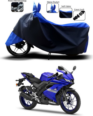 SEBONGO Two Wheeler Cover for Yamaha(YZF R15 S, Blue)